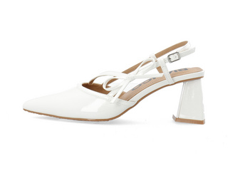 Bianco Biamaralyn Slingpumps