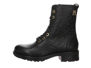 Tommy Hilfiger TH Monogram Biker-Stiefel