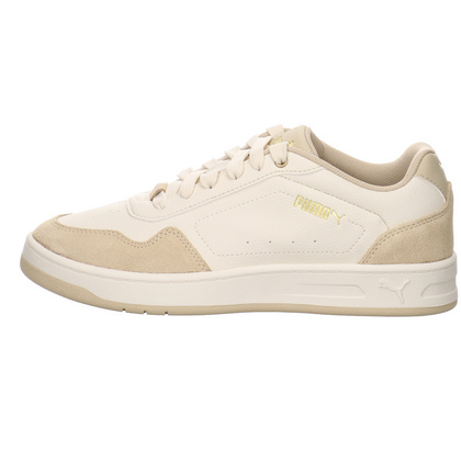 Damen Puma Court Classy SD Sneaker in beige (237549094080