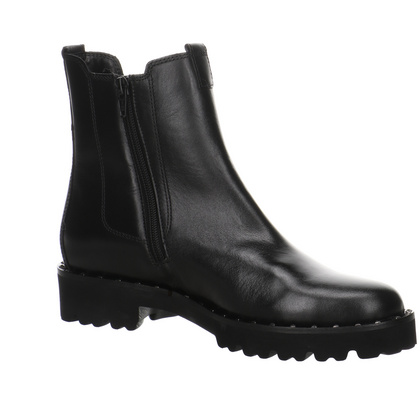 Gabor Chelsea Boots voor dames, lichte extra breedte (G), Zwart 17, 39 EU