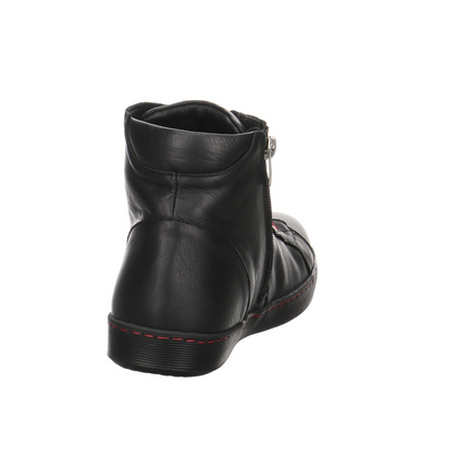 Bottines à Boucles ANDREA CONTI - Taille 36 - Style Gothique - Cuir Noir - Occasion Très Bon état