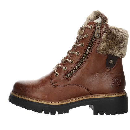 Rieker Schnürboots Rieker Winterstiefel Damen 41 Rieker Stiefel Gr