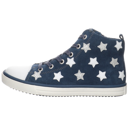Mädchen Lurchi Starlet Hightop Sneaker in blau (334699092822
