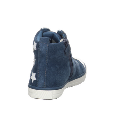 Mädchen Lurchi Starlet Hightop Sneaker in blau (334699092822