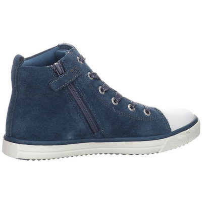 Mädchen Lurchi Starlet Hightop Sneaker in blau (334699092822