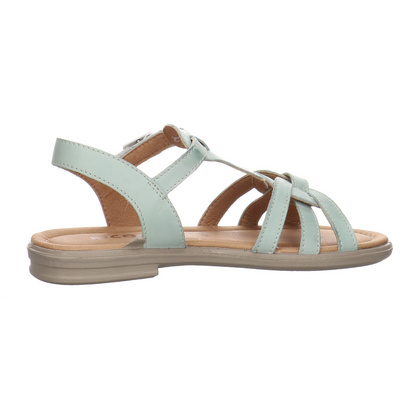 RICOSTA Mädchen Riemchensandalen BIRTE – Echtleder-Sommerschuhe Mit Klettverschluss – Weite Mittel
